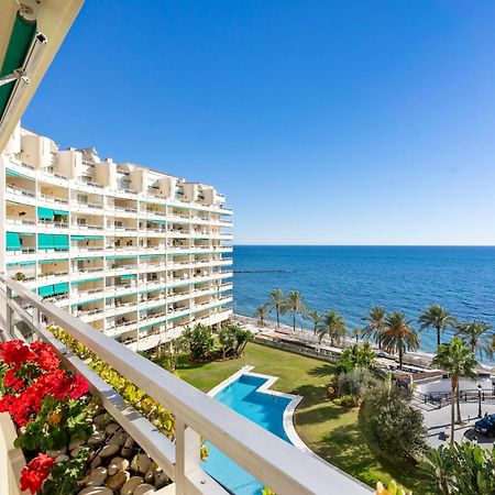 Beach Front Apartment With Pool Марбеля Екстериор снимка